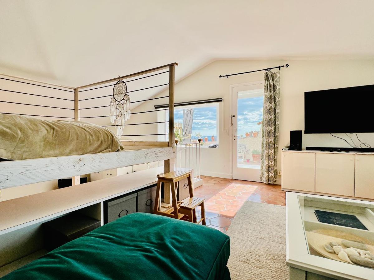 Penthouse Studio Privee Couple Ou Famille- La Maison Searle A Туртур Екстер'єр фото